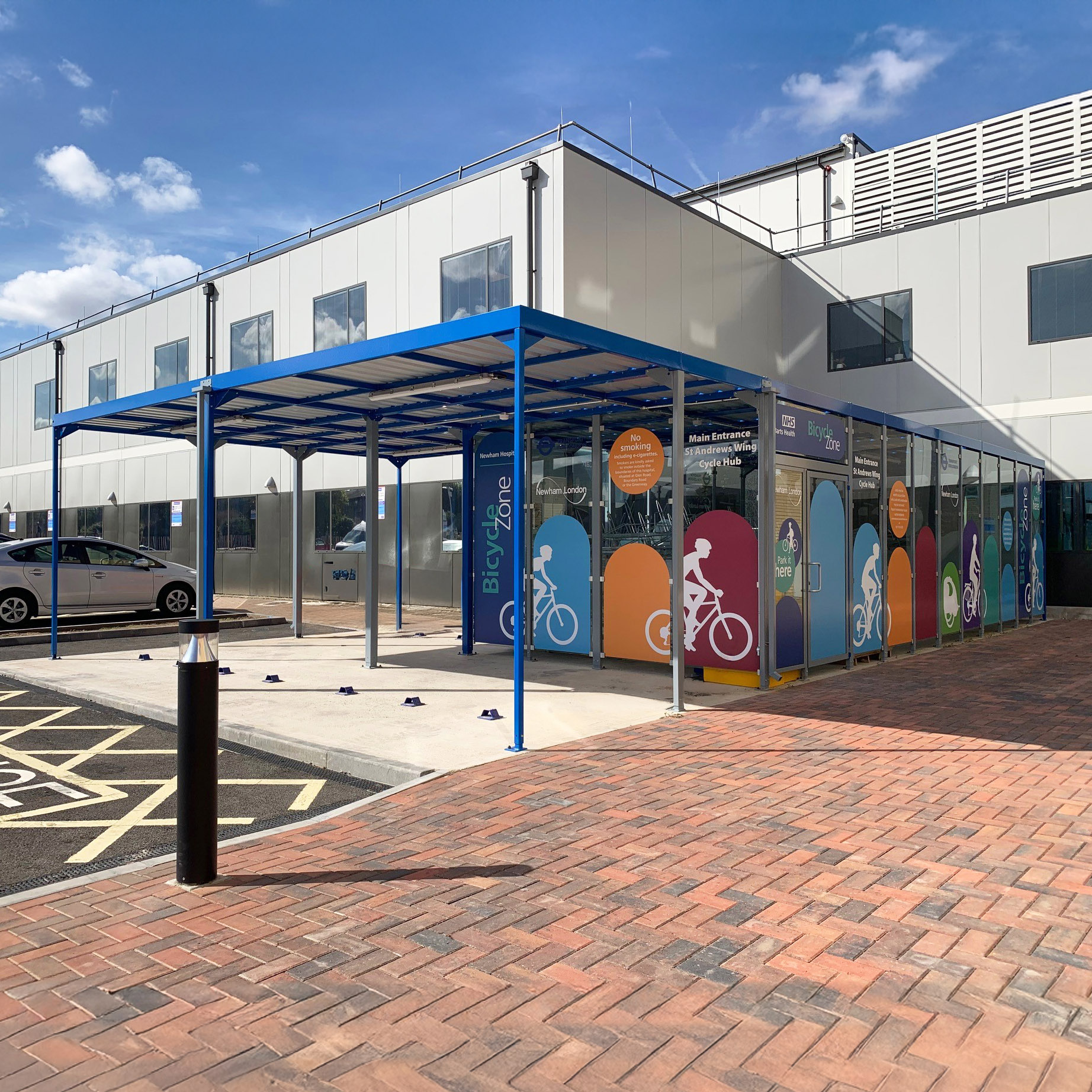 Newham University NHS Hospital Cycle Hub